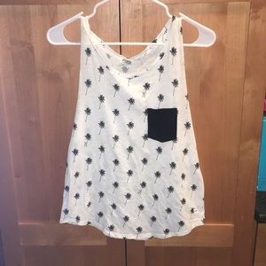 VS PINK Palm Tree tank top size XS